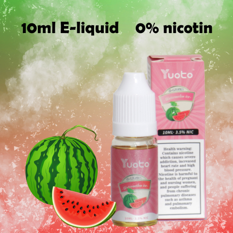 YUOTO Watermelon Liquid 10ml /NF/ nikotin free