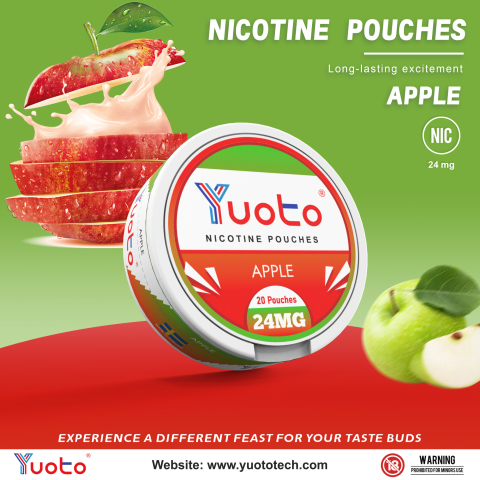 NIKOTIN POUCH-APPLE 24mgx20