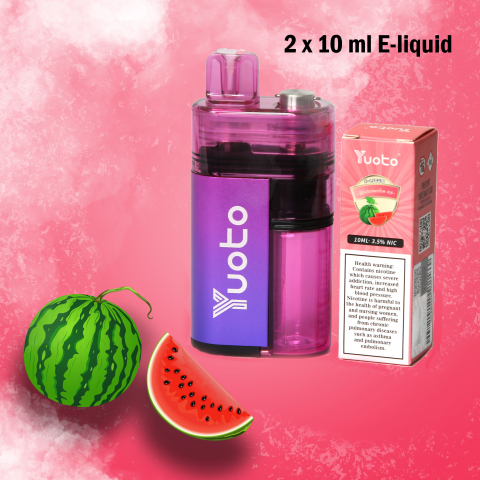 Yuoto Zero/2x10ml/ Watermelon 12000 !